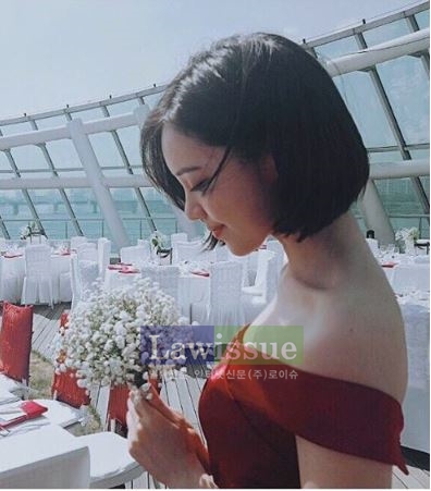 SNL9 김예원, 붉은 드레스 입고 눈부신 미모 자랑 "내가 좋아하는 안개꽃이어라"