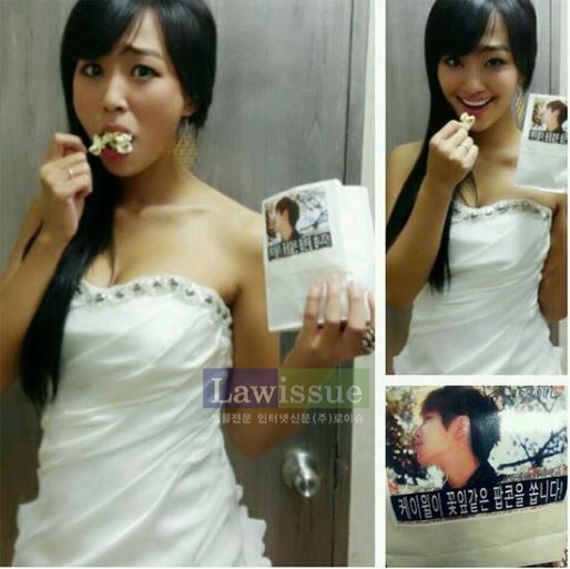 냉장고를 부탁해 효린, 구릿빛 탄탄 몸매 과시 "케이윌이 쏘는 팝콘?"