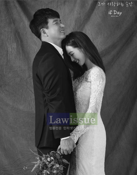 택시 차유람 이지성, 웨딩드레스 화보 속 모습 보니 '선남선녀 그 자체'