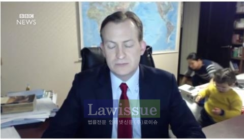 슈퍼맨이 돌아왔다 로버트 켈리, 방송사고 당시 영상 보니 '이럴 수가'