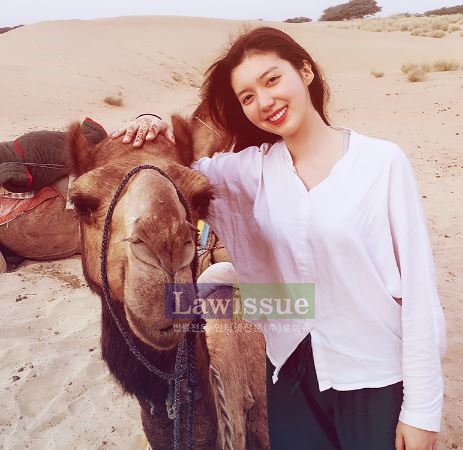 채서진, 낙타와 함께한 모습 보니 '이 정도 일 줄'...."사막에서의 하룻밤"