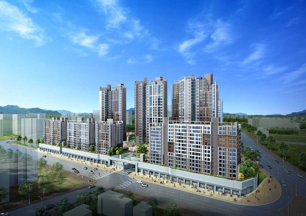 DMC에코자이 주경 투시도.(제공=GS건설)