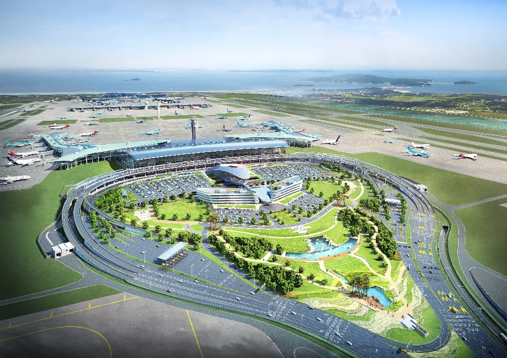 인천국제공항 제2여객터미널 조감도.(제공=인천국제공항공사)