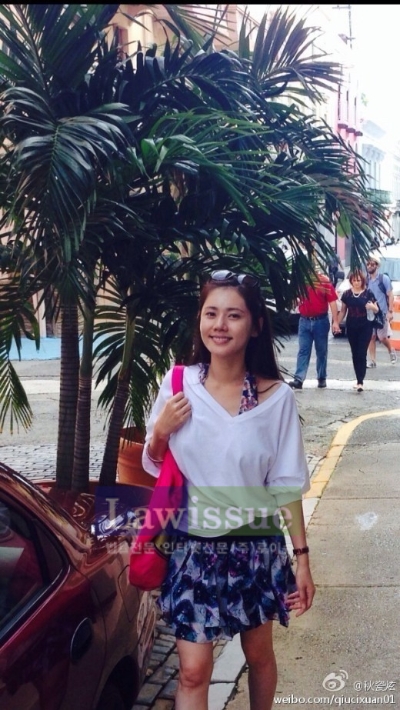 추자현, 한들한들…평범함 속 섹시함 우효광이 '빠져들만 하네'