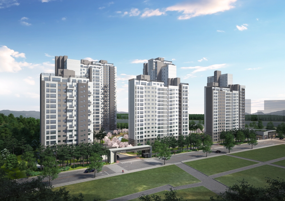 상계역 센트럴 푸르지오 주경 투시도.(제공=대우건설)