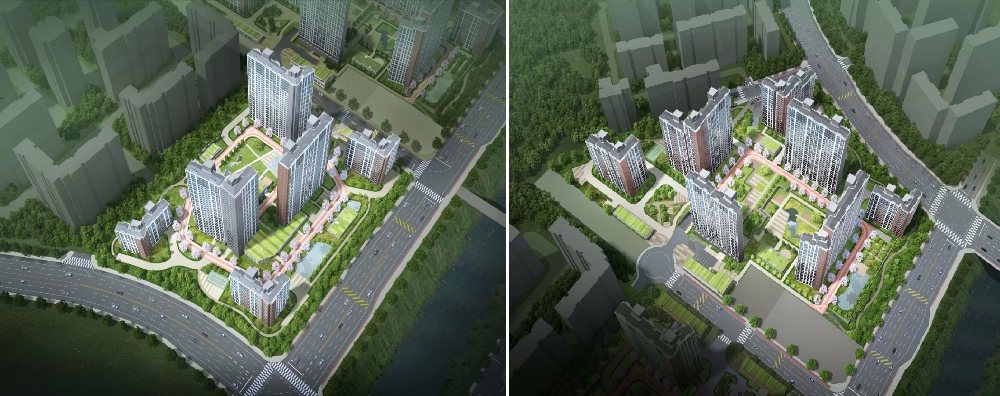 원주기업도시 반도유보라 아이비파크 조감도.(제공=반도건설)