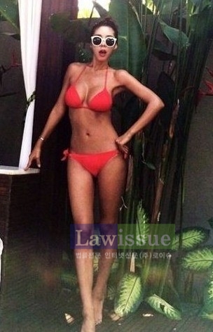 김준희, '이대우가 반한...11자 고속도로 각선미 '탄탄하네'