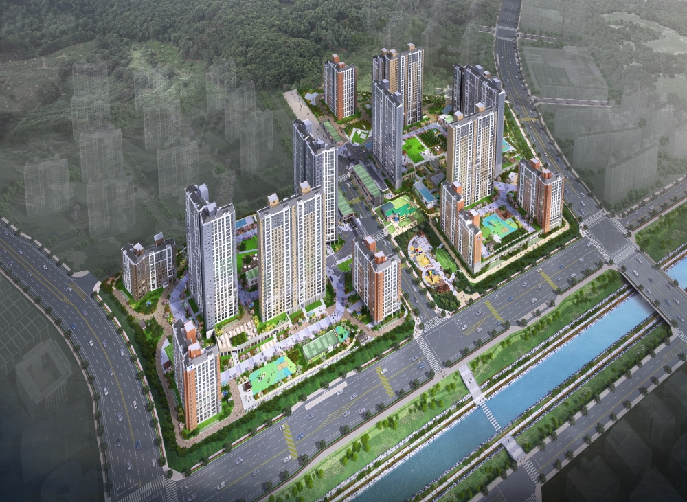 원주기업도시 반도유보라 아이비파크 조감도.(제공=반도건설)