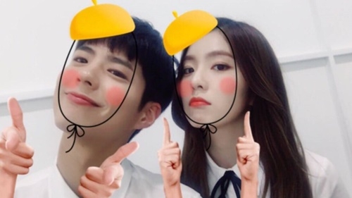 '실제 연인같은 비주얼' 아이린, '볼터치 뿜뿜...귀요美'