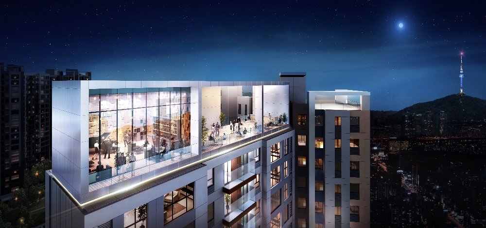 스카이라운지.(제공=GS.현대사업단)