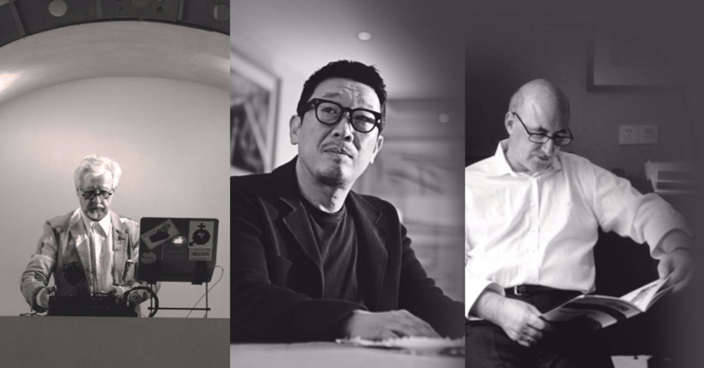 (왼쪽부터)마크맥, 김백선, 니얼 커크우드.(제공=롯데건설)