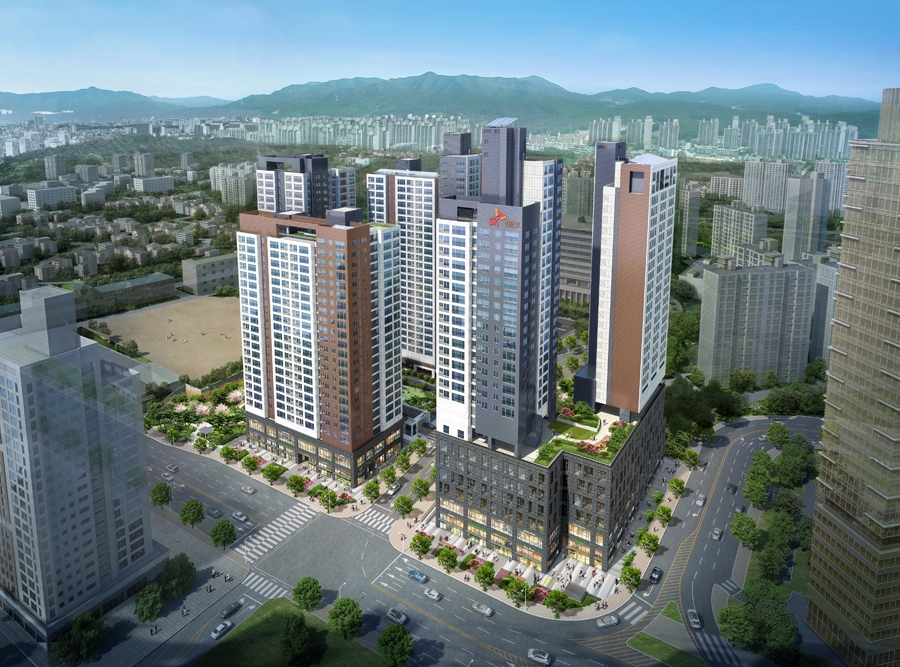 공덕 SK 리더스뷰.(제공=SK건설)