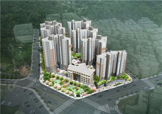 한양수자인 사가정 파크 조감도.(제공=한양)