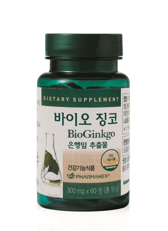 파마넥스 '바이오 징코' 제품 컷.(사진= 뉴스킨)