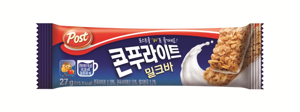포스트 콘푸라이트 밀크바.(사진=동서식품)