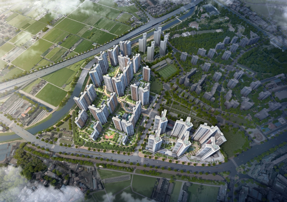 한강메트로자이 조감도.(제공=GS건설)