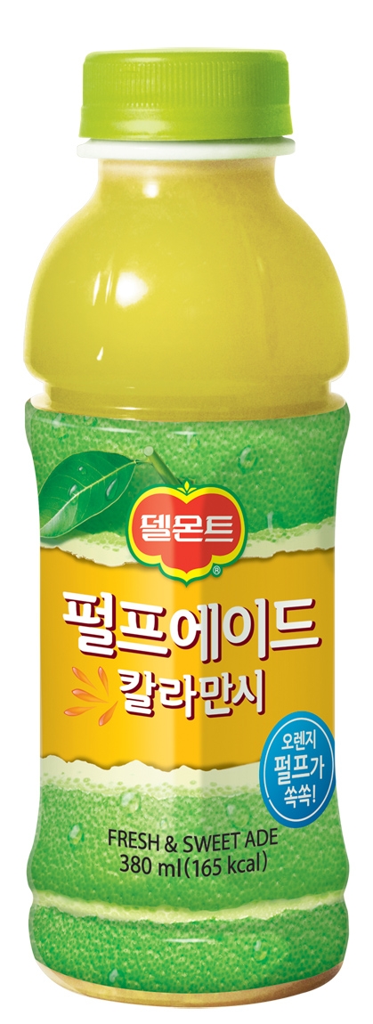 펄프에이드 칼라만시.(사진= 롯데칠성음료)