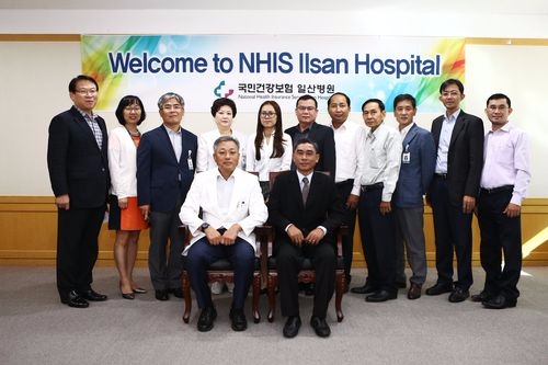 캄보디아 국가사회보장기금 대표단 방문 모습