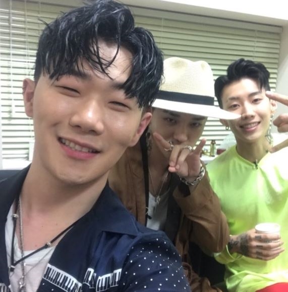 쇼미더머니6 우승 행주, 박재범 딘과 함께한 사진 '이럴 수가'