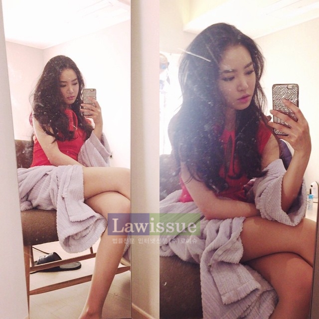 황승언, 샤론스톤 연상시키는 극세사 각선미 "어제 춥고 오늘 더워"