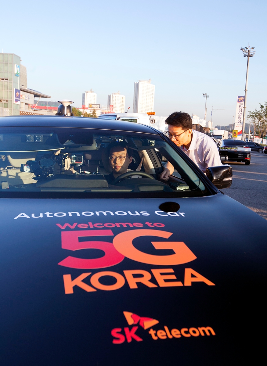 SK텔레콤 자율주행차, 시속 80km로 경부고속도로 주행 성공