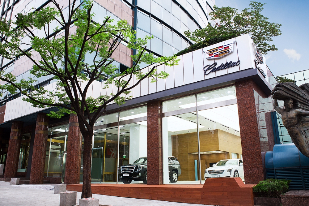 캐딜락 삼성 전시장.(사진=캐딜락)