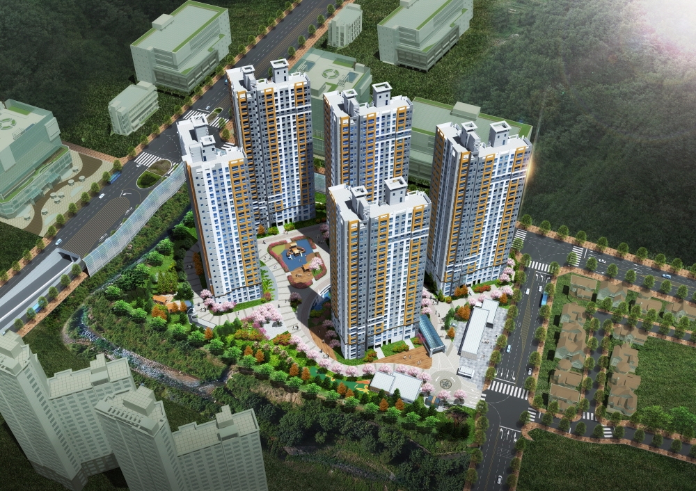 시흥시청역 동원로얄듀크 조감도.(사진=동원개발)