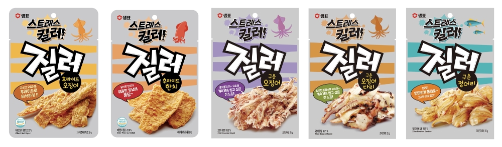질러 어포 5종(사진=샘표)