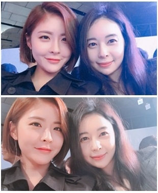 허이재, 진예솔과 패션쇼 셀카 공개 “오랜만이에요~”