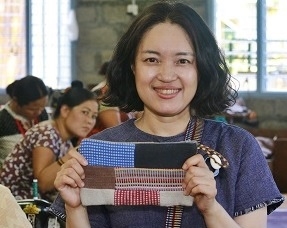 젊은지도자상을 수상한 이미영 대표.