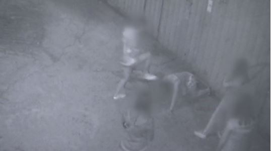 부산여중생 폭행사건(사진=폭행 당시 CCTV캡처)