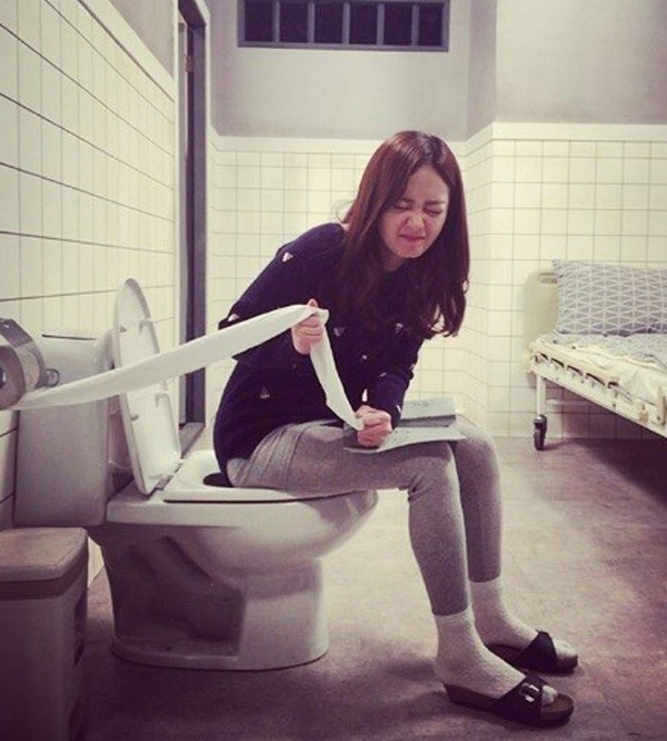 전소민, '두루마리 휴지 부여잡고...힘줘? 깨알 설정 눈길'