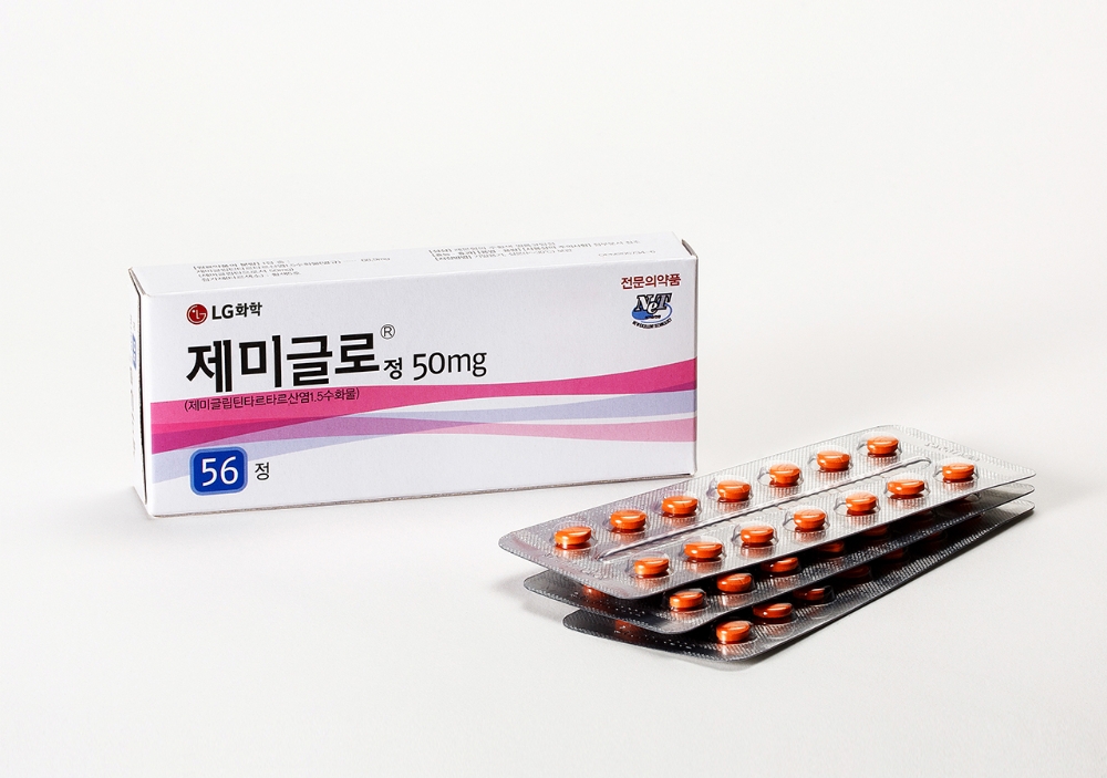 제미글로 정 50mg (사진=대웅제약)