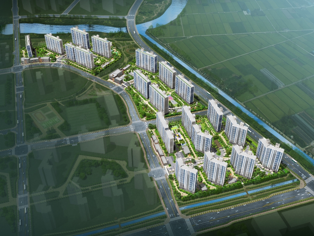 남악오룡지구 호반베르디움 조감도.(사진=호반건설)