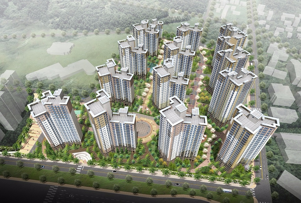 대야역 두산위브 더파크 조감도.(사진=두산건설)