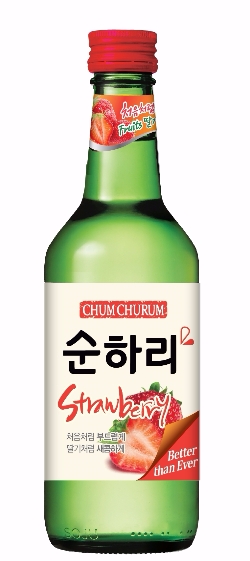 롯데주류, 수출 전용 ‘순하리 딸기’ 출시