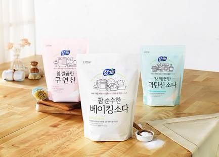 라이온코리아 ‘참 깨끗한 과탄산소다’·‘참 깔끔한 구연산’ 출시