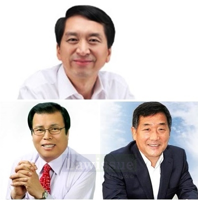 (시계방향)김기현 울산광역시장, 박성민 중구청장, 김정태 시의원.(사진=울산시 청년행복위원회)