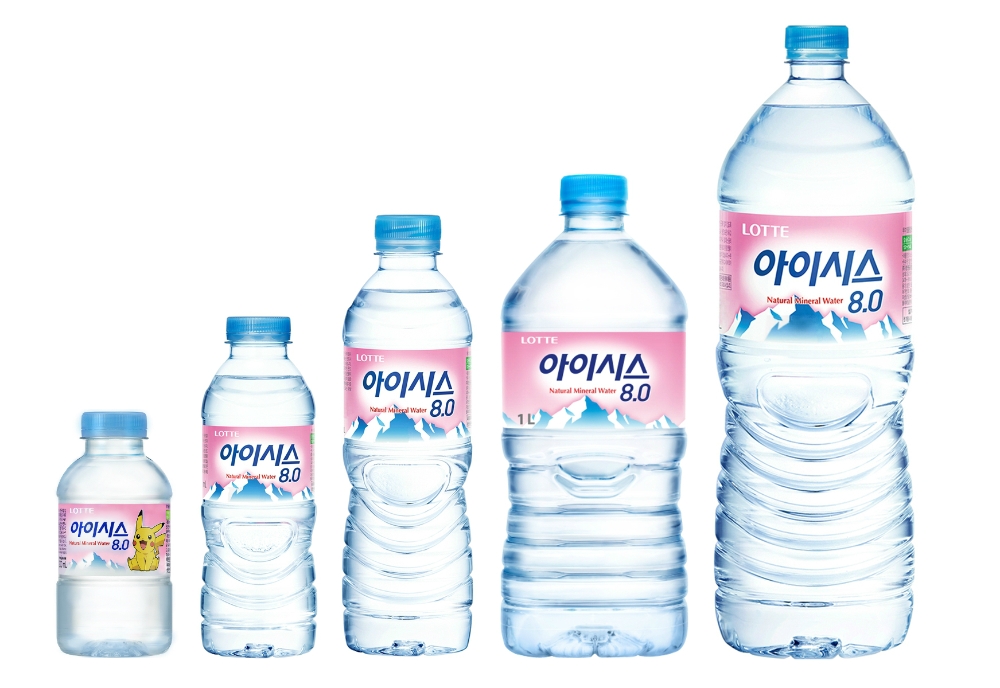 아이시스8.0 5종.(사진=롯데칠성음료)