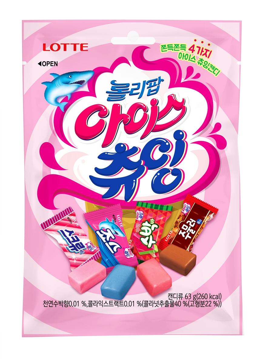 롯데제과 ‘롤리팝 아이스 츄잉’ 출시