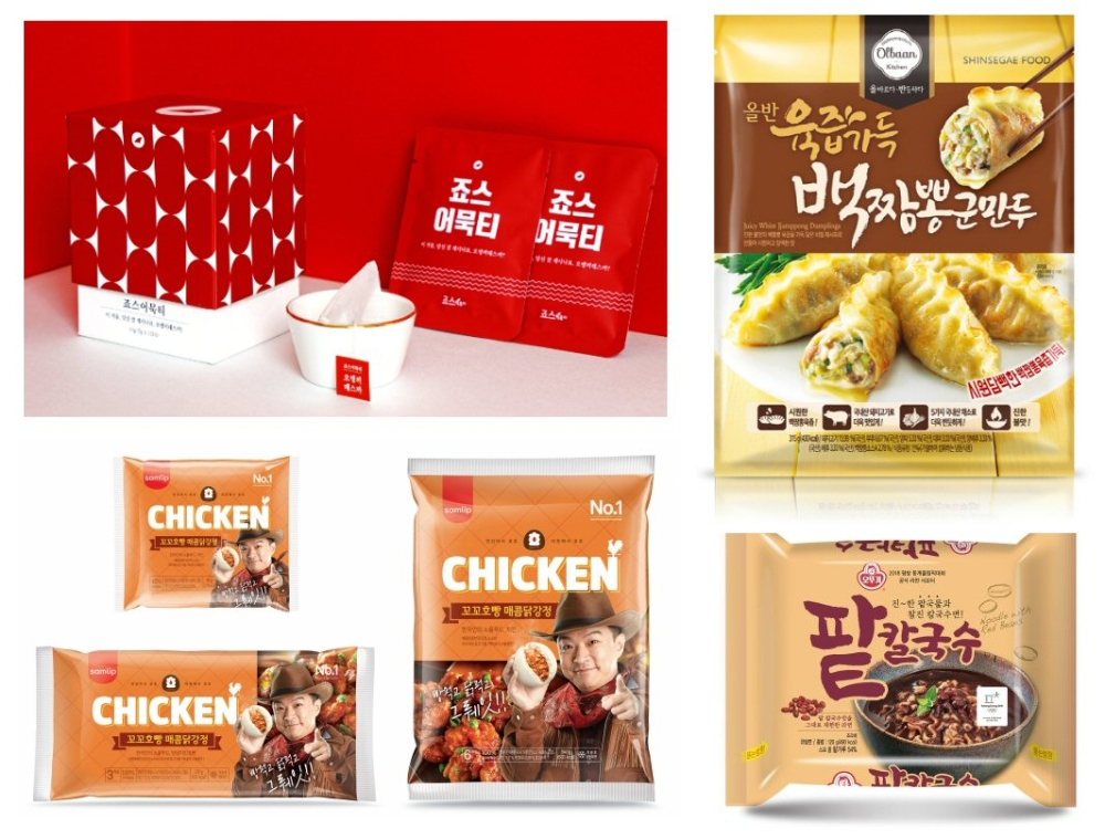 식품업계 겨울철 이색 신제품 이미지.(사진=잇츠컴)