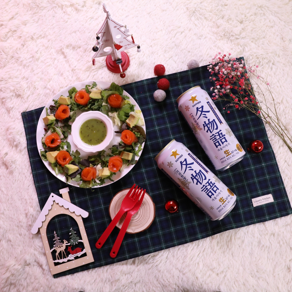 삿포로맥주 겨울이야기 이미지.(사진=포도컴)