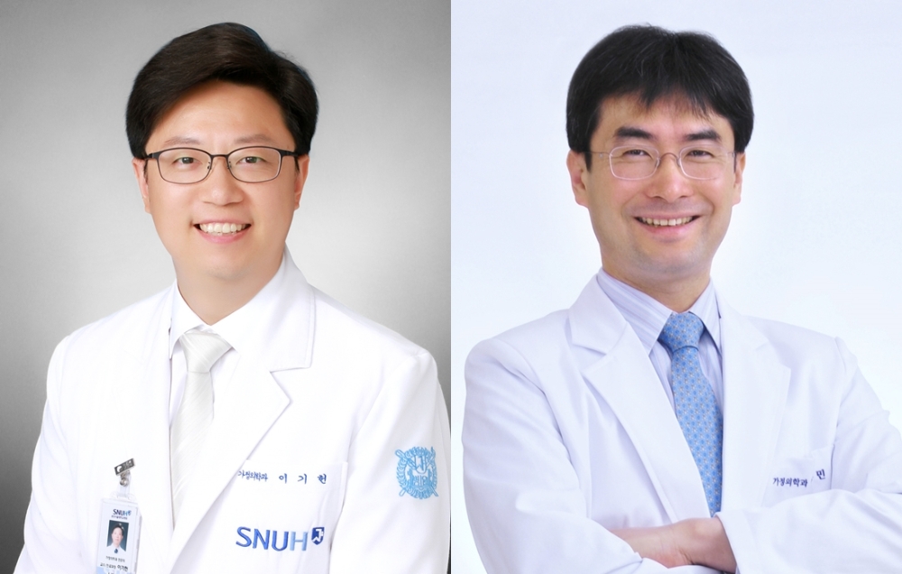 외쪽부터 분당서울대병원 가정의학과 이기헌 교수, 서울대병원 가정의학과 박상민 교수 (사진=분당서울대병원)