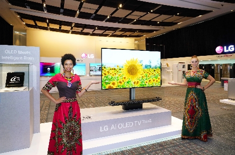 LG전자가 31일부터 남아공에서 진행한 'LG 이노페스트' 현장 (사진=LG전자)