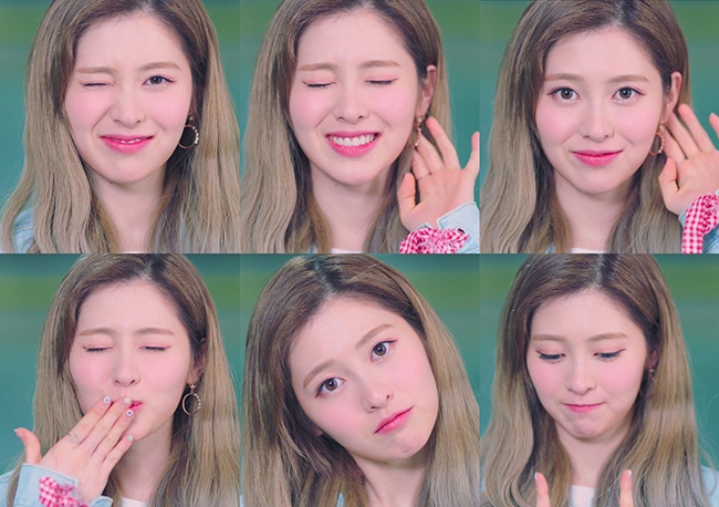 '더유닛’ 예빈, 슬로우 영상에서 여신美 폭발