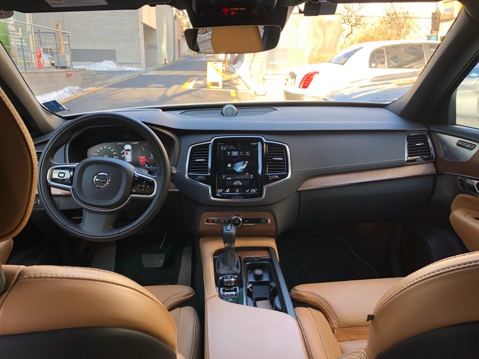 올 뉴 XC90 실내.(사진=최영록 기자)