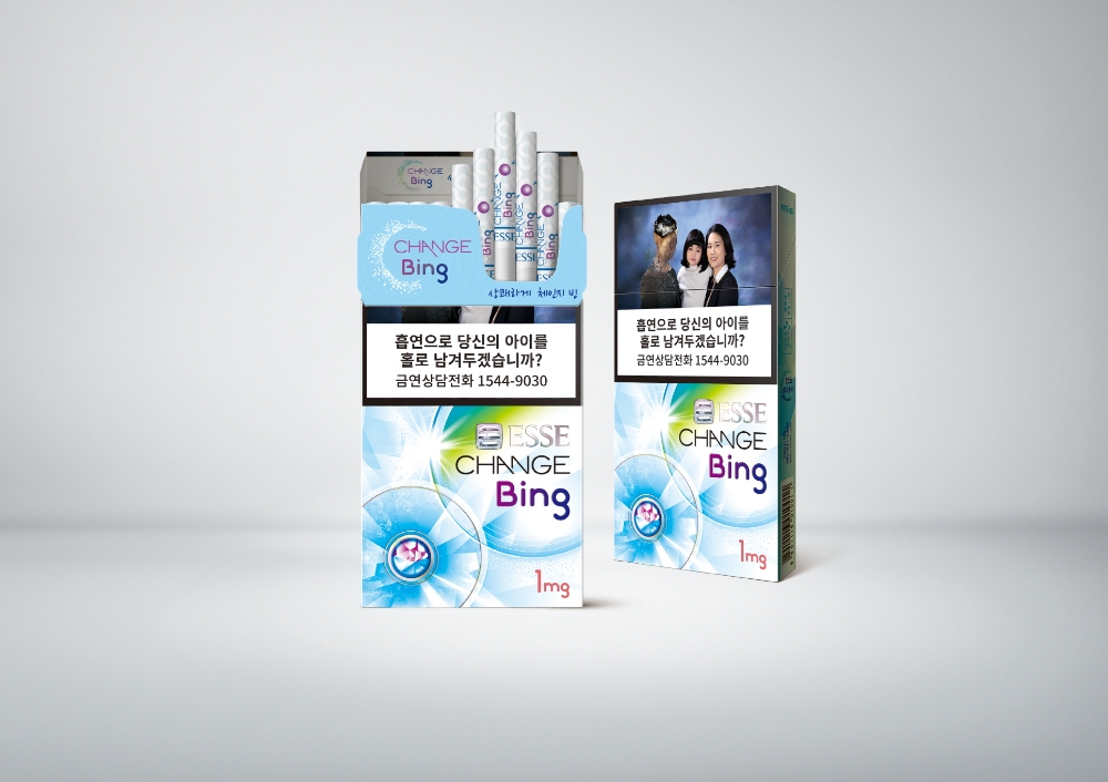 ‘에쎄 체인지 빙(ESSE Change Bing)’ (사진=KT&G)