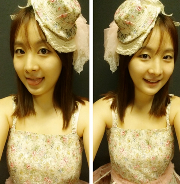 노희지, '5년 전 상큼발랄 풋풋...가녀린 부러질 듯 쇄골'