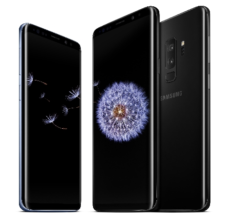 삼성 갤럭시 S9(좌측)과 갤럭시 S9+(우측). (사진=삼성전자)