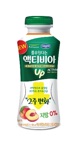 풀무원다논 ‘액티비아 업’ 복숭아 출시